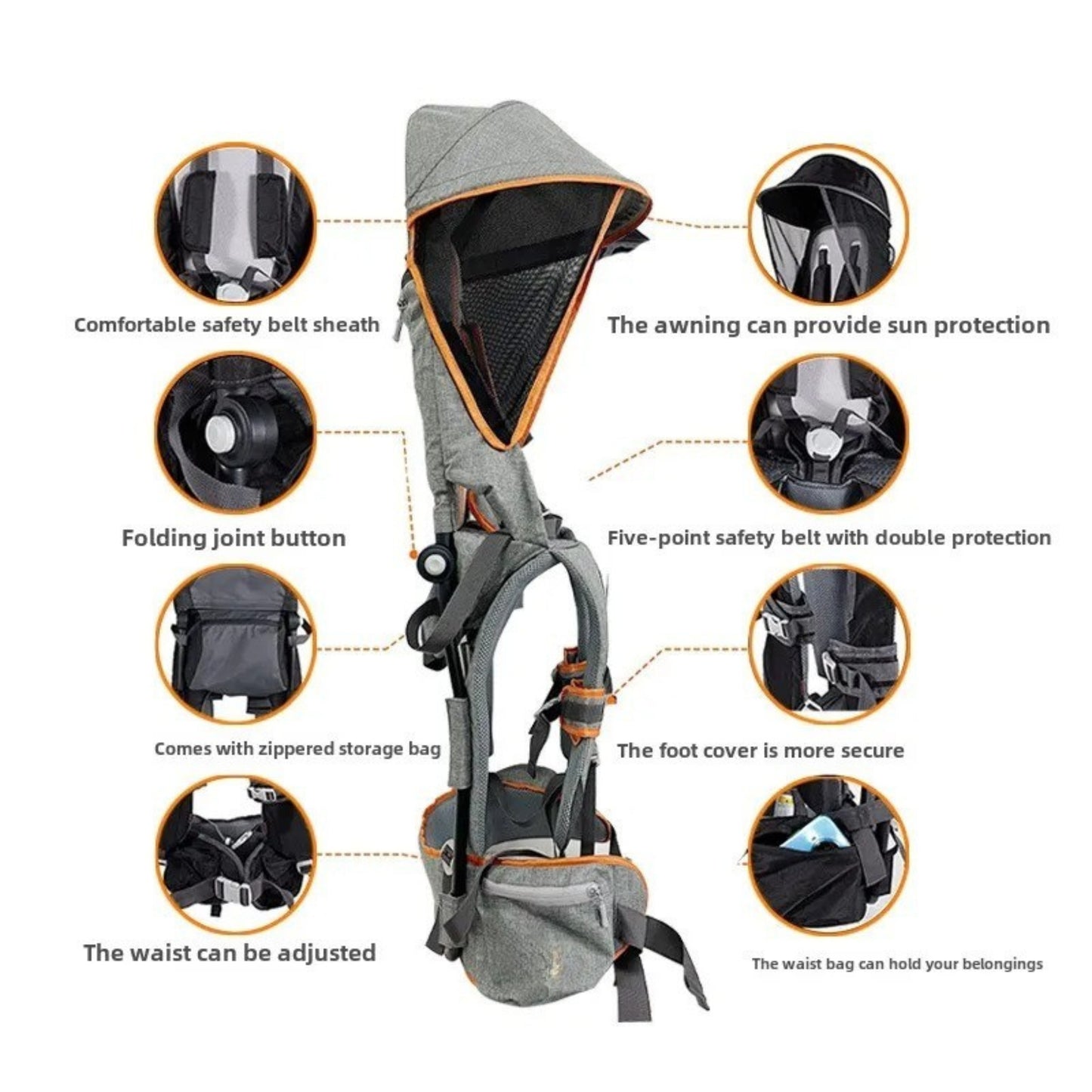 Totty Bag™ Back Rack