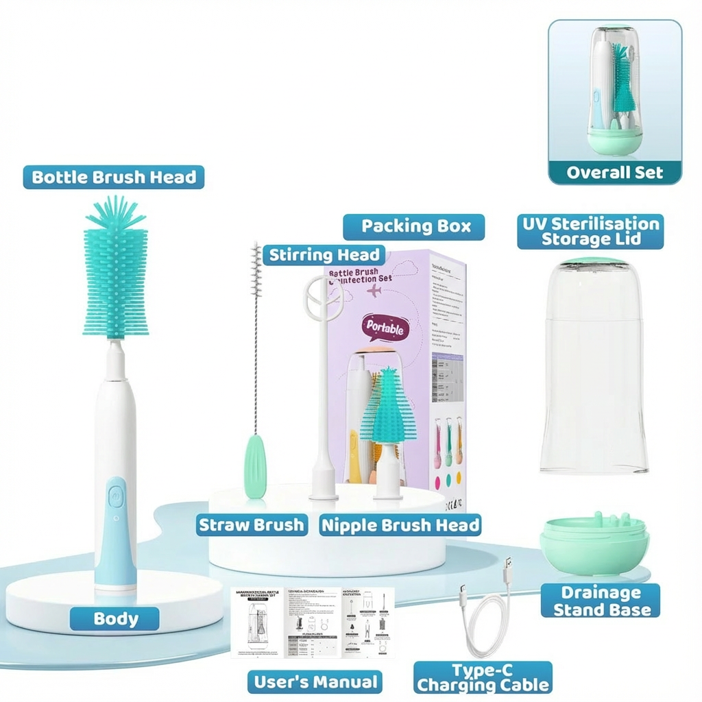 Tiny Tot Co™ Baby Bottle Cleaner